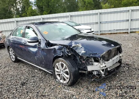 2015 Mercedes-Benz C 300 from USA, damaged, VIN 55SWF4JBXFU095787